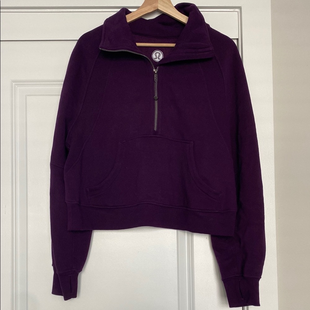 Lululemon Scuba Funnel Neck Half Zip